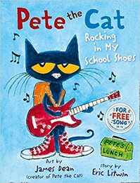 Pete the Cat rocking in my school shoes